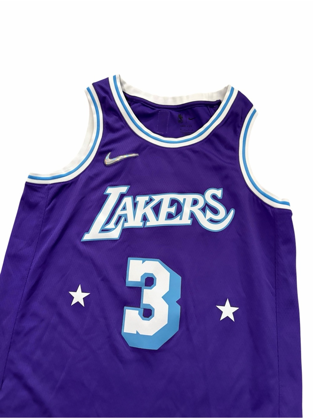 Nike Dynasty City Edition LA Lakers Jersey Davis #3 Men’s 48 Large Purple